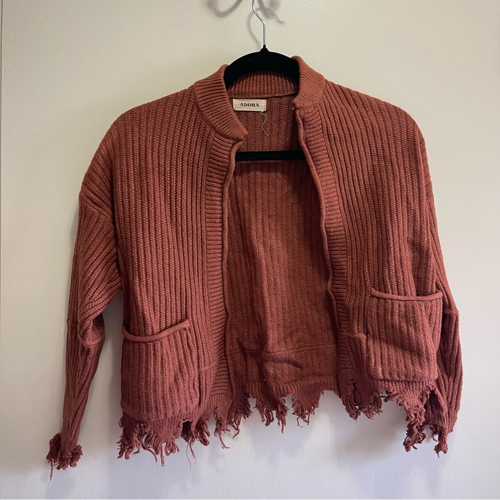 Adora crop cardigan